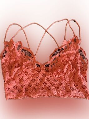 Free People Lace Bralette with Strappy Back